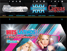 Tablet Screenshot of clubfusion.mx